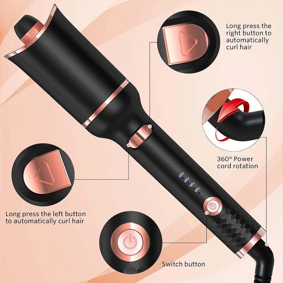 Hair curler device